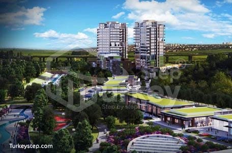 شراء شقة في بهشة شهير مشروع Bahçeşehir Park – N-95