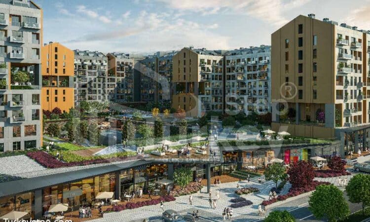 شقق سكنية للبيع في اسطنبول مشروع فيروزة  FIRUZE KONAKLARI – N-34