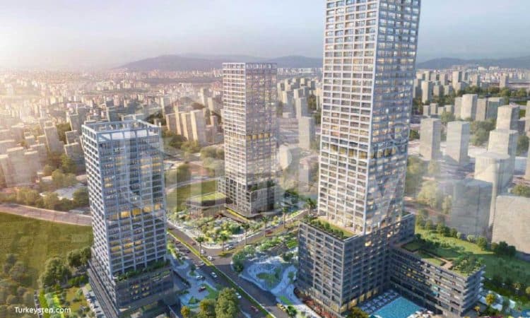شقق للبيع في أتاشهير اسطنبول الاسيوية مشروع Ataşehir Modern – N-207