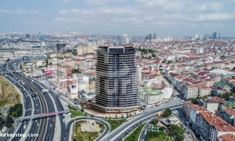 شقق للبيع في اسطنبول افجلار مشروع امباير Empire Istanbul – N-135