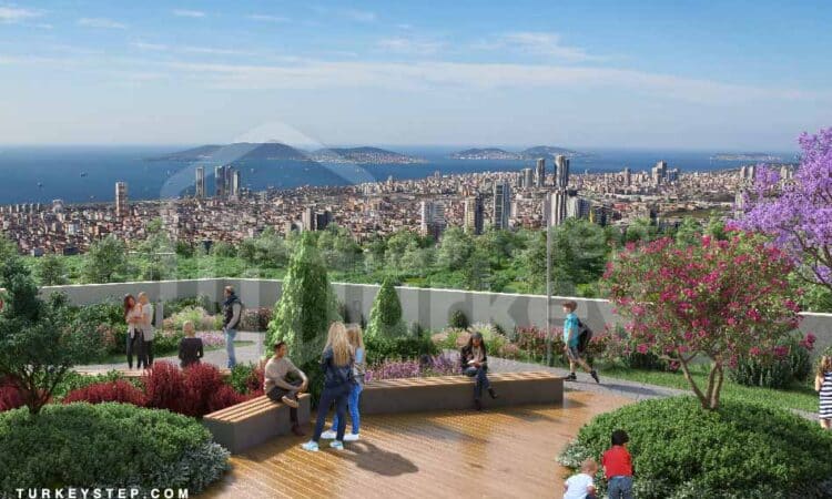 شقق للبيع في كارتال اسطنبول مشروع دنيا شهير Dünya Şehir – N-160