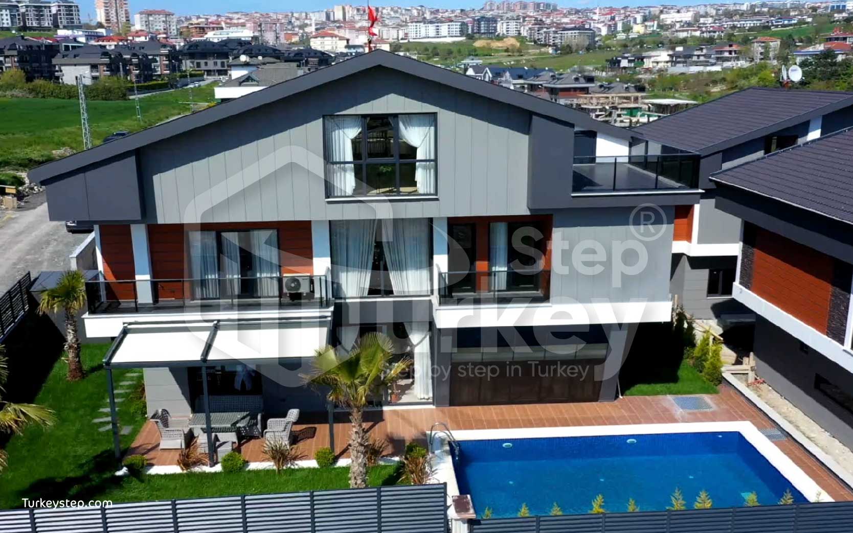 مشروع فلل مافيرا MAVERA VILLAS فلل في بيليك دوزو اسطنبول للبيع – N-305