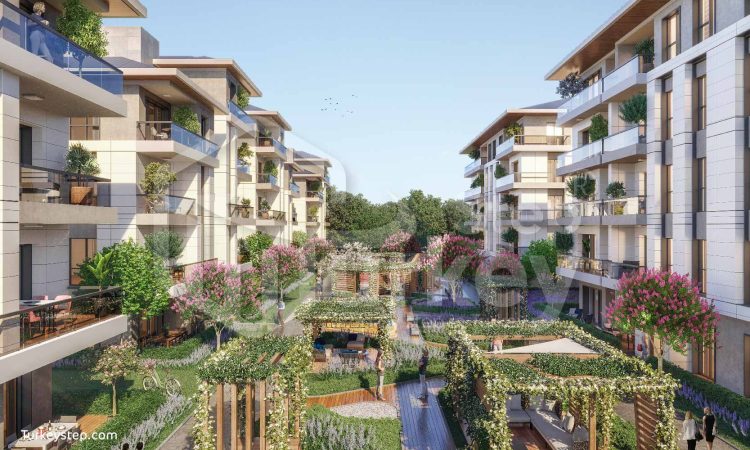 Mansion Başakşehir project Apartments for sale in Başakşehir on installments – N-242