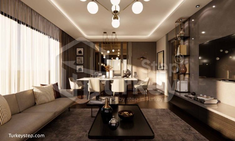 Mansion Başakşehir project Apartments for sale in Başakşehir on installments – N-242