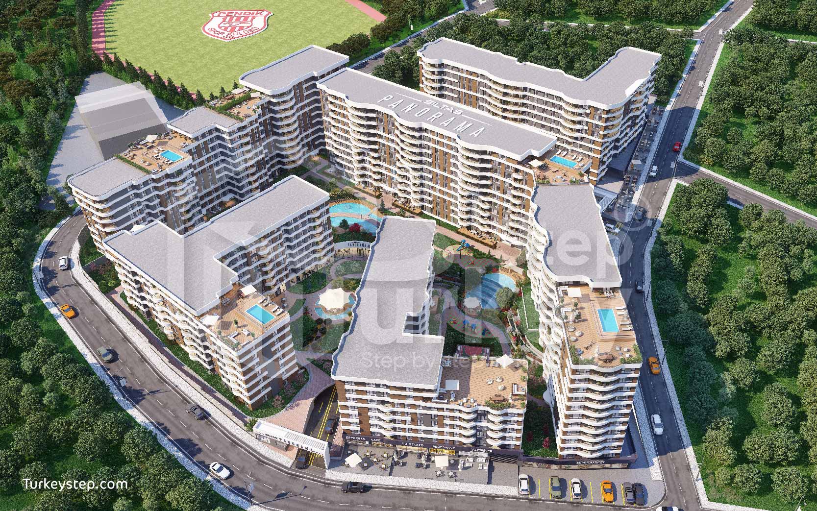  SİLTAŞ PANORAMA Project  Apartments for Sale in Pendik Istanbul – n-231