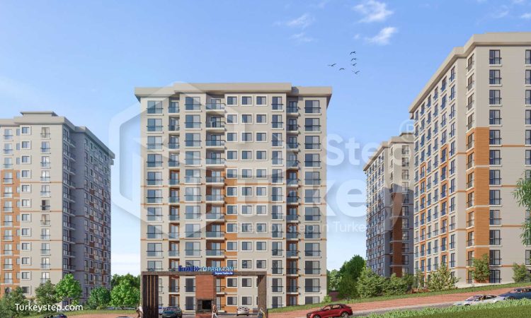 Topraktan İspartakule Project Apartments in İspartakule -N-401