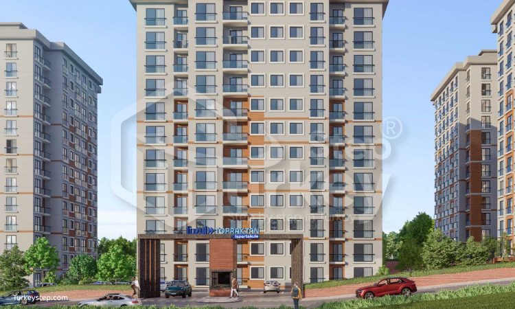 Topraktan İspartakule Project Apartments in İspartakule -N-401