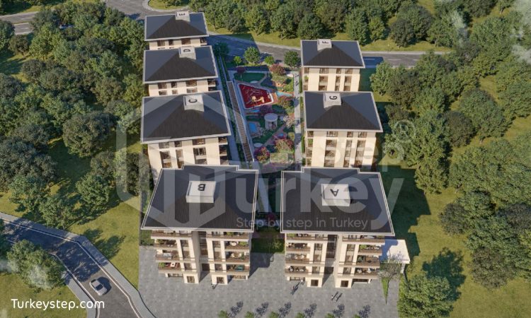 مشروع مانشن اورامان Mansion Orman شقق للبيع في باشاك شهير – N-428