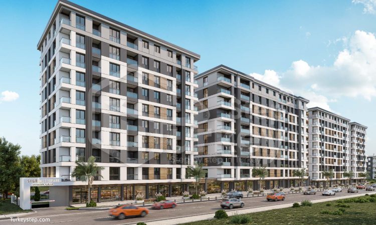 Sega Metro Park Project – Apartments in Küçükçekmece – N-467